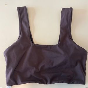 Varley Brown Sports Bra Medium